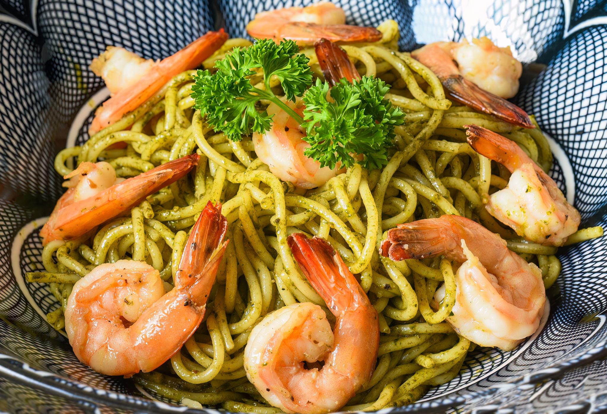 Seafood Pesto